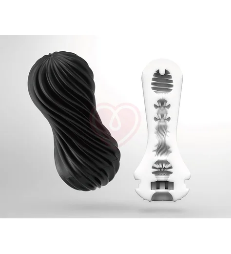 Мастурбатор Tenga FLEX Rocky чёрный фото 2