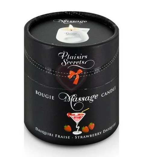 Свеча с массажным маслом Concorde Massage Candle Клубничный Дайкири 80 мл фото 2