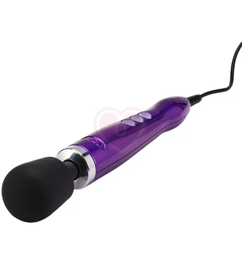 Вибромассажёр в алюминиевом корпусе Doxy Die Cast фиолетовый фото 3