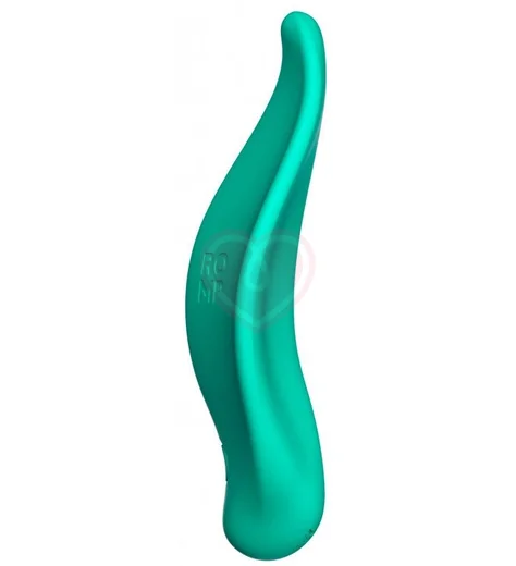 Небольшой вибратор Romp Wave Lay-On бирюзовый фото 2