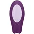 Вибратор для пар с управлением от приложения Satisfyer Double Joy фиолетовый фото 3