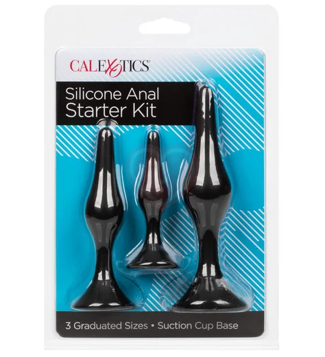 Набор из 3 анальных пробок Silicone Anal Starter Kit фото 2