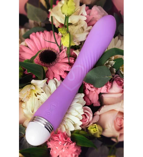 Классический вибратор Flovetta Lantana сиреневый фото 4
