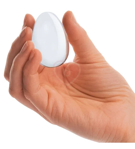 Набор из 2 вагинальных шариков из стекла Glass Yoni Eggs Set фото 3