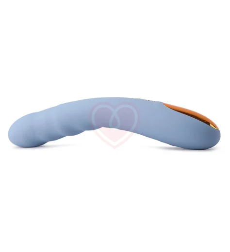 Вибратор с пульсацией Svakom Ava Neo и управлением от приложения голубой фото 2