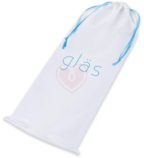 Прямой двусторонний стеклянный фаллоимитатор Glas Classic Handblown фото 5