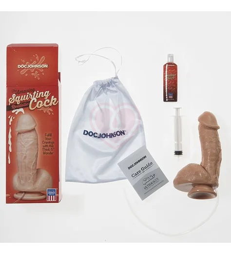 Фаллоимитатор с имитацией семяизвержения The Amazing Squirting Realistic Cock фото 3