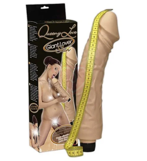 Огромный вибратор Giant Lover телесный фото 3