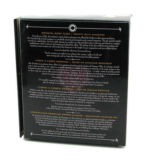 Набор массажных гелей 2в1 для скользкого секса Shunga Дыня и манго 2х250 мл фото 4