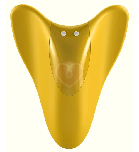 Мини-вибратор для ладони Satisfyer High Fly жёлтый фото 4
