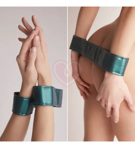 Пояс для страпона Strap-On-Me Curious Harness One Size зеленый металлик фото 2