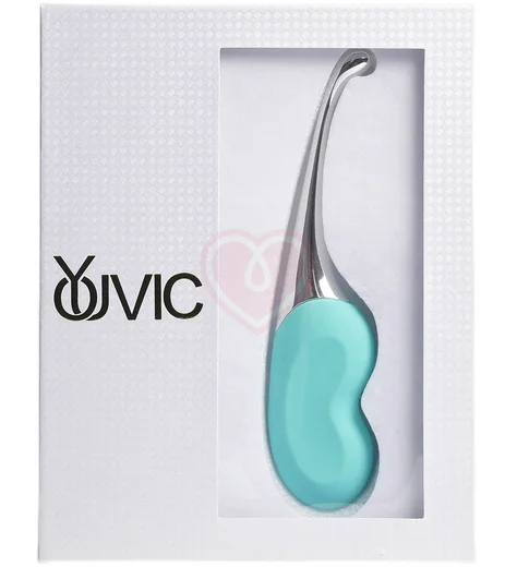 Вибратор для клитора и внешних эрогенных зон Youvic бирюзовый фото 4