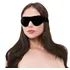 Чёрная мягкая маска на глаза Unisex Blindfold фото 2