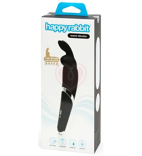 Вибромассажёр Happy Rabbit Wand чёрный фото 5