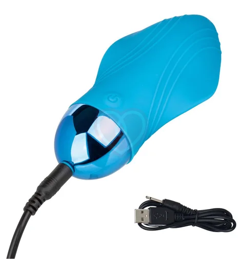 Мини-вибратор с рельефным кончиком Tremble Kiss фото 3