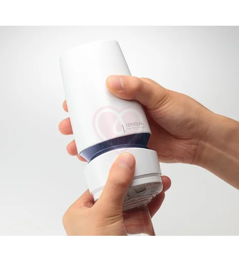 Мастурбатор с контролем вакуума Tenga Aero Cobalt Ring фото 4