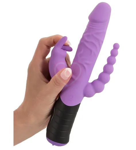 Вибратор You2Toys для тройной стимуляции фото 4