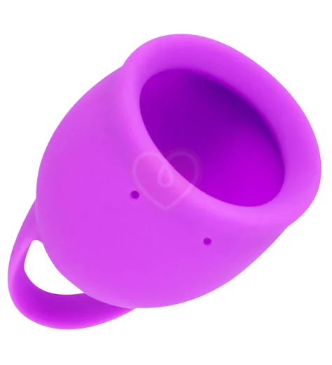 Менструальная чаша Lola Natural Wellness Tulip 20 мл фиолетовая фото 4
