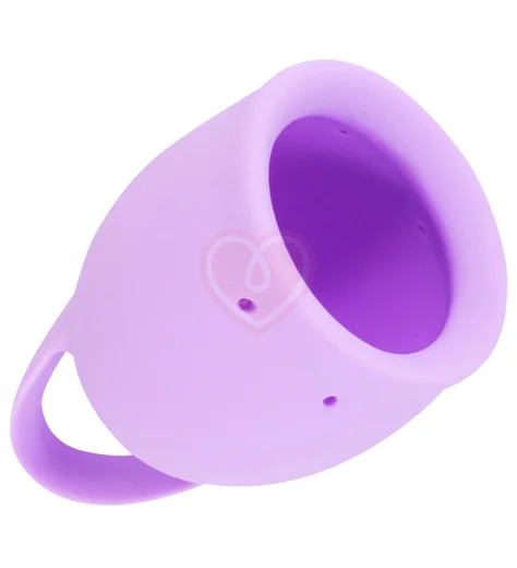 Менструальная чаша Lola Natural Wellness Orchid 20 мл нежно-сиреневая фото 4