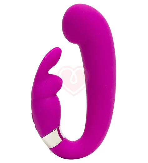 Вибратор для зоны G с клиторальной стимуляцией Happy Rabbit G-Spot фото 3