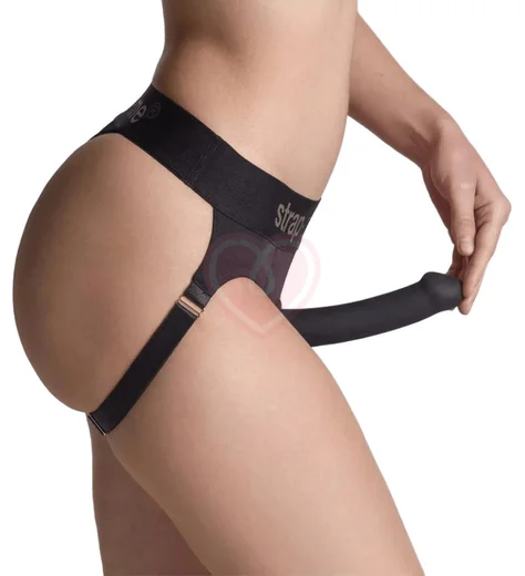 Пояс для страпона Strap-On-Me Lingerie Harness Heroine чёрный фото 9