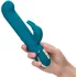 Вибратор-кролик с подвижной головкой Signature Rocking G Rabbit бирюзовый фото 4