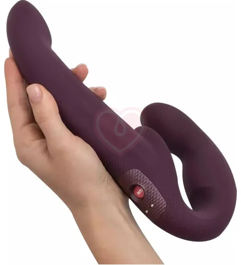 Безремневой страпон Fun Factory Share Vibe Pro бордовый фото 4