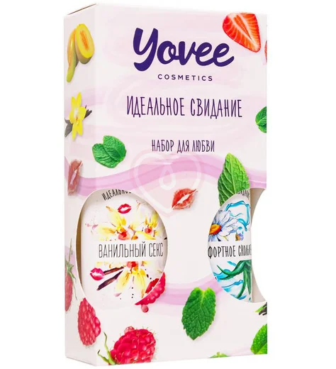 Набор для любви из 2 гелей-смазок Yovee с алоэ и со вкусом ванильных сливок фото 2