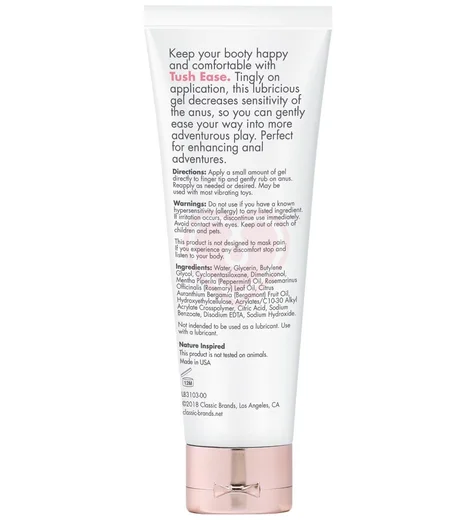 Расслабляющий анальный крем CG Tush Ease Anal Relaxant 20 мл фото 2