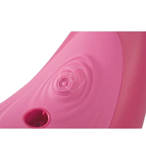 Подушка-качалка с вибрацией и сменными насадками Ride On розовая фото 11