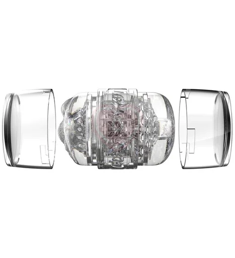 Сквозной мастурбатор Fleshlight Quickshot Stoya прозрачный фото 7