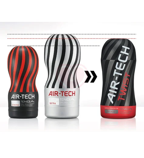 Мастурбатор Tenga Air-Tech Twist Ripple регулируемый многоразовый фото 4