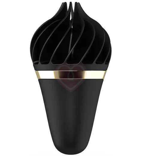 Вибратор с нежными лепестками Satisfyer Sweet Treat чёрный фото 2