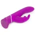 Вибратор с клиторальным стимулятором Happy Rabbit Curve фиолетовый фото 2