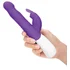 Вибратор хай-тек с клиторальной стимуляцией Slim Shaft Rabbit фиолетовый фото 3