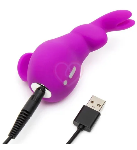 Мини вибратор в виде кролика Happy Rabbit фиолетовый фото 5