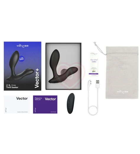Вибростимулятор для простаты We-Vibe Vector+ чёрный фото 6