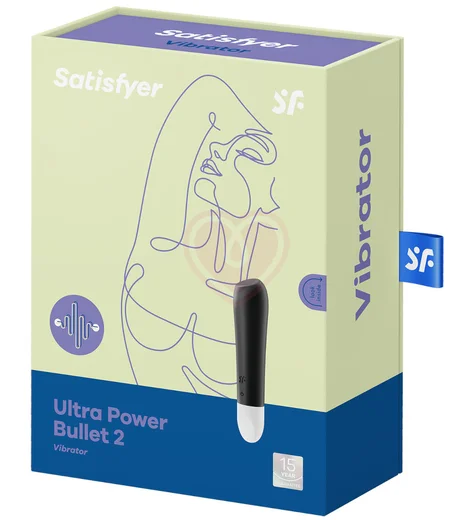 Вибропуля Satisfyer Ultra Power Bullet 2 чёрная фото 5