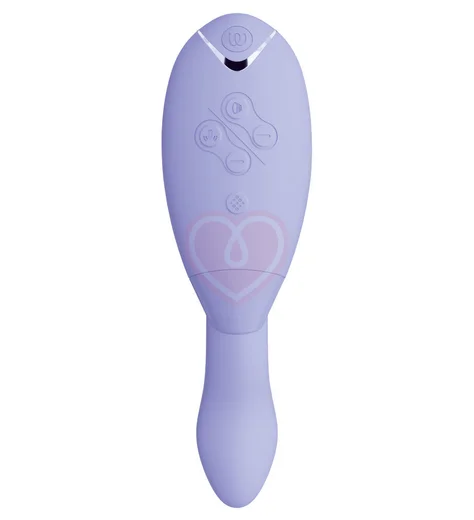 Вибратор с бесконтактной стимуляцией клитора Womanizer DUO 2 сиреневый фото 5
