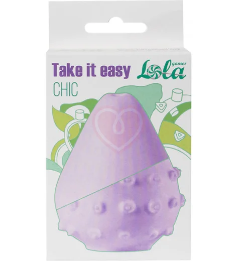 Мужской мастурбатор Take it Easy Chic фиолетовый фото 3