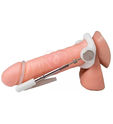 Комплект для увеличения пениса Jes Extender Light белый фото 3