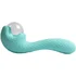 Вибратор Youvic c функцией нагрева и электростимуляцией бирюзовый фото 2