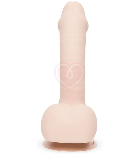 Вибратор с дистанционным управлением Uprize Realistic Dildo 21 см телесный фото 4
