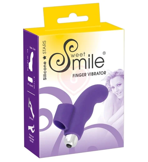 Вибратор на палец Sweet Smile фиолетовый фото 5