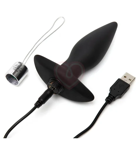 Анальная вибропробка '50 оттенков серого' Relentless фото 3