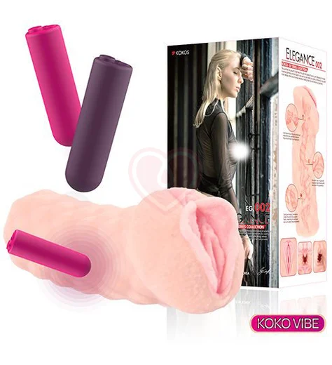 Мастурбатор вагина Kokos Elegance 002 с вибрацией фото 5