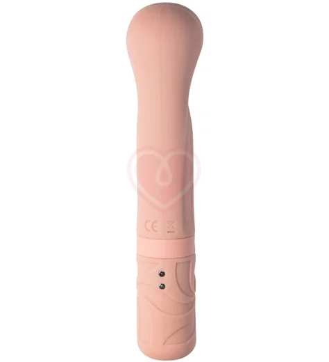 Мини-вибратор с головкой-бутоном Universe Rocky’s Fairy Mallet см бежевый фото 4