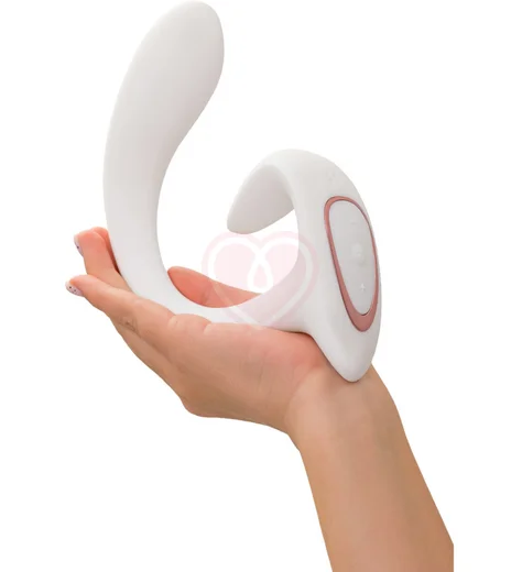 Вибратор для стимуляции зоны G и клитора Satisfyer G for Goddess 1 белый фото 4