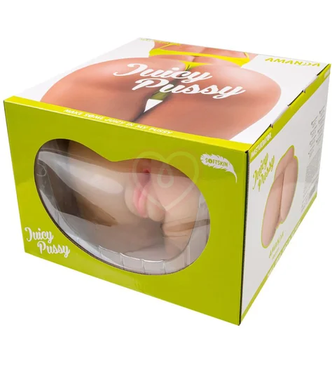 Реалистичный мастурбатор с попкой и вагиной Juicy Pussy by Toyfa Amanda фото 3