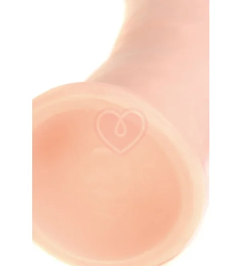 Реалистичный вибратор на присоске с пультом RealStick Elite Kurt телесный фото 3